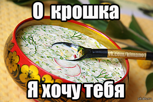 Картинки по запросу приколы про окрошку