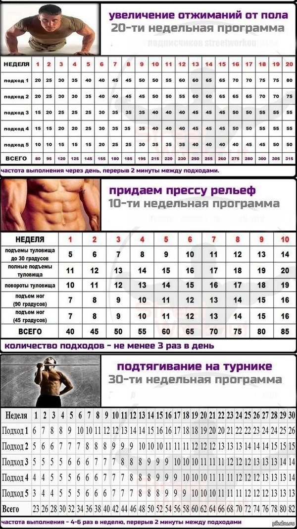 Отжимания на брусьях схема тренировки Отжимания на брусьях схема тренировки