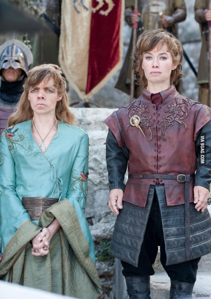 Это было просто невозможно не скоммуниздить...   с 9gag, faceswap, Games of Thrones, tyrion, cersei