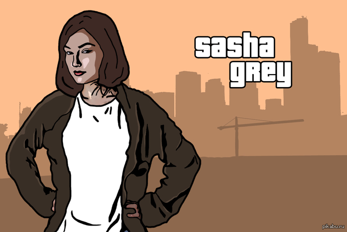 Как сделать портрет в стиле gta