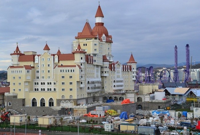 Российский Диснейленд в Сочи!