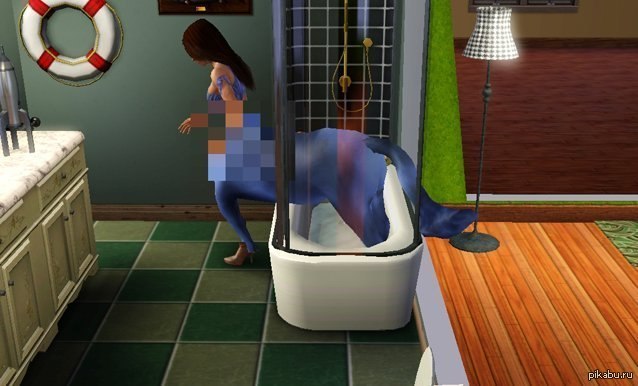 Моя девушка любит играть в the Sims 3, я немного пошаманил с файлами игры и устроил ей ад. с3,14зжено, внутри продолжение… Симс, веселье